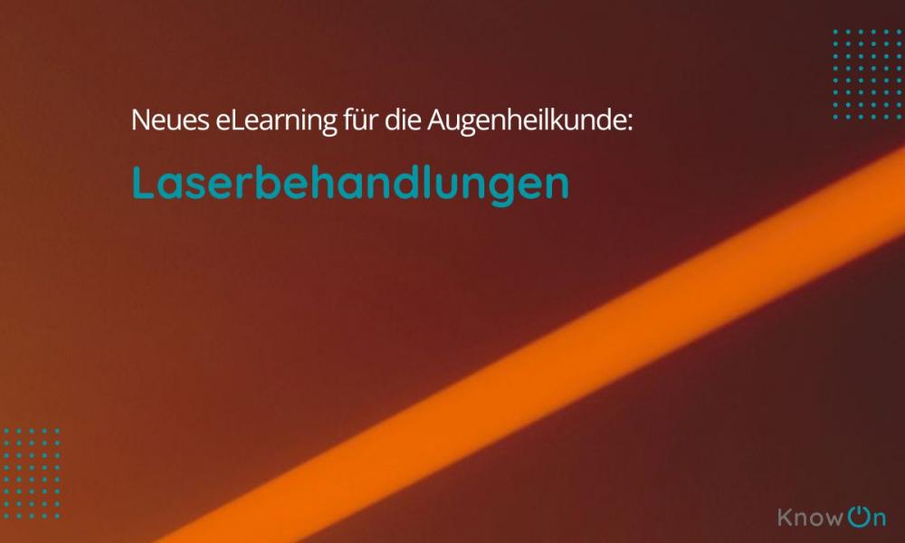 💥👁️ Neuer eLearning-Kurs: Laserbehandlungen in der Augenheilkunde – für MFAs 👁️💥